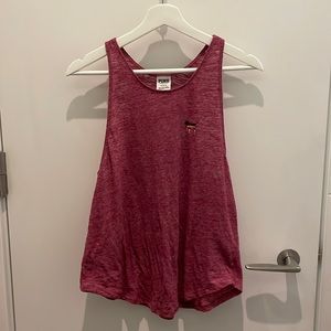 PINK by Victoria’s Secret Mauve-Dark Red Tank Top
